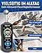 DryOne® DetectX Feuchtigkeitsmessgerät für Wand, Holz, Mauerwerk, Estrich & Beton - verlässliche Messung & einfache Bedienung - Feuchtigkeitsmesser & Wandfeuchtemessgerät gegen Schimmel & Schäden