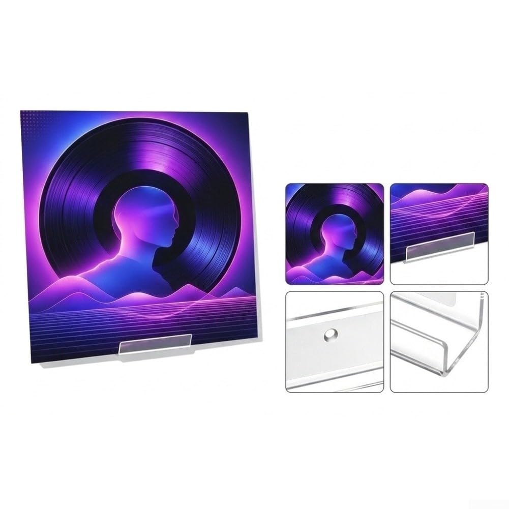 Pack 6 para soportes Vinilo Pared Acrílico Pack 6 para soportes