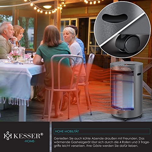 Gastronomie Infrarotstrahler Kesser Gasheizer Keramik 4200 W