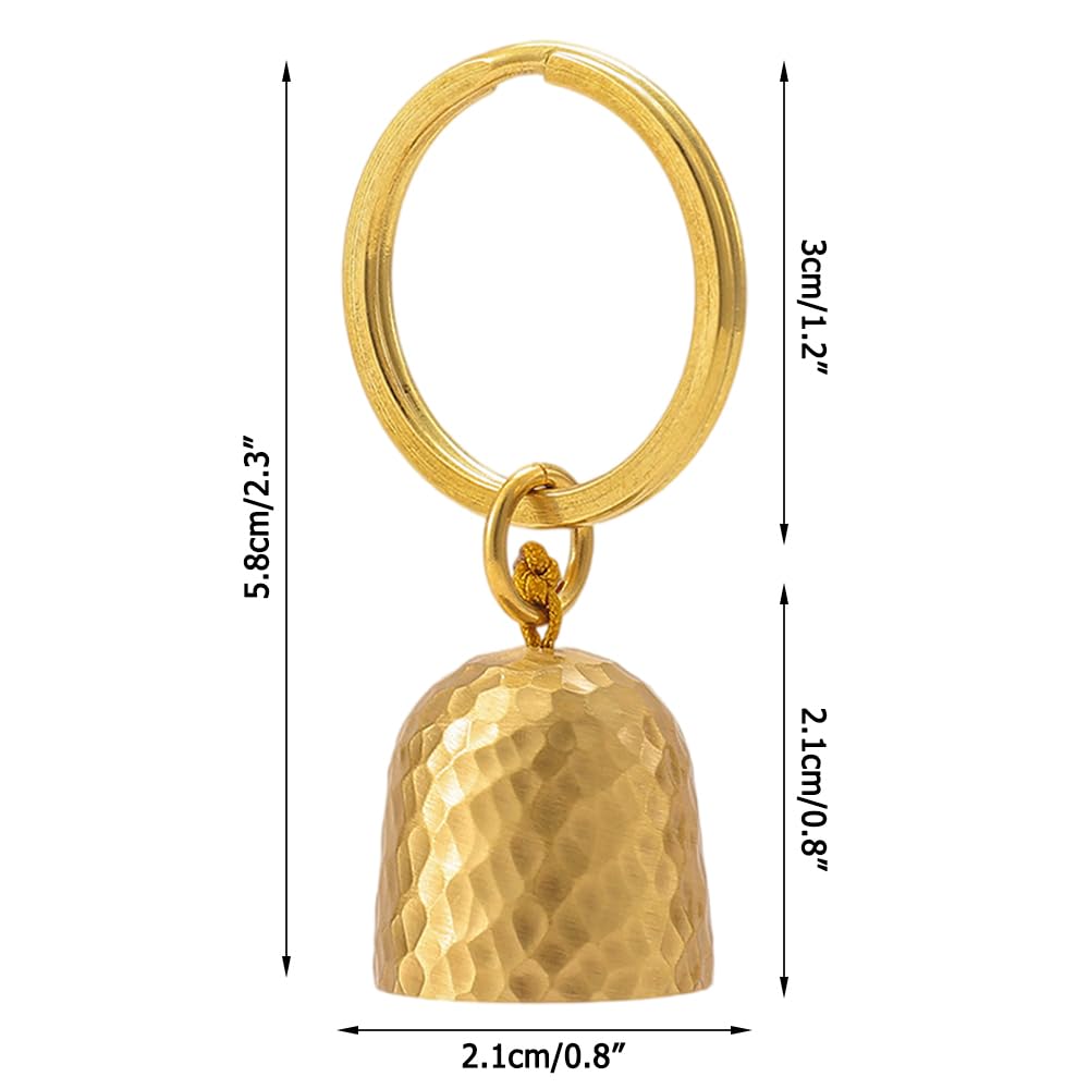 MiOYOOW Cloche à Breloques pour Collier Chat, Clochette Multifonction en Cuivre pour Animaux de Compagnie avec Boucle de Suspension pour le Suivi des Chien Chat, Cadeau Noël Halloween