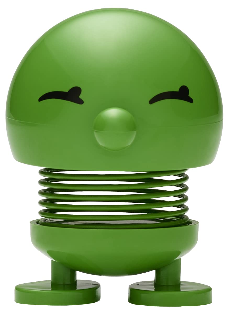 Hoptimist Bimble Wackelfigur & Glücksbringer – Skandinavische Deko Figur, Small, Grün