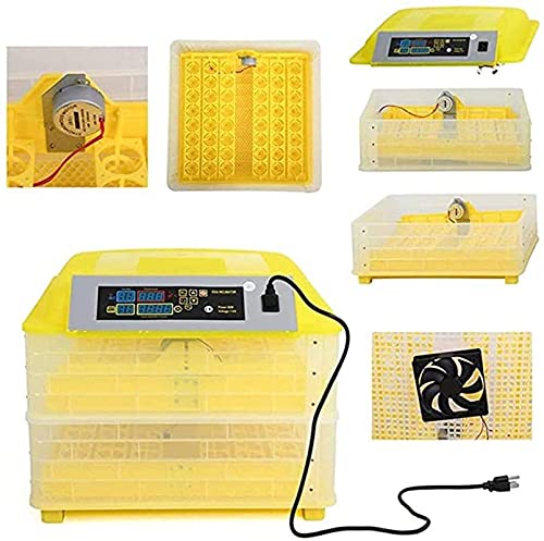 Automatische ei-incubator, 96 eieren geleid hoog-efficiëntie automatische temperatuurregeling, automatische ventilatie… - Afbeelding 8