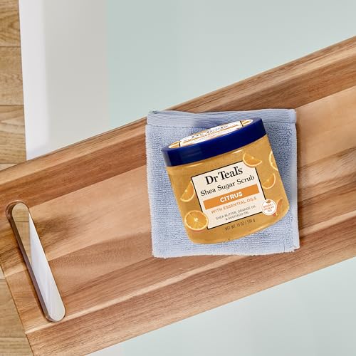 Dr Teal'S SSS Shea Sugar Body Scrub, Citrus With Essential Oils & Vitamin C thumb #4
