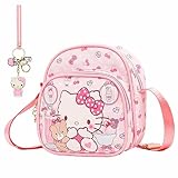 Cute Mini Crossbody Purse, Leather Messenger Shoulder Bag, Cartoon Design, A-g-e-s 3-6, 2Pcs
