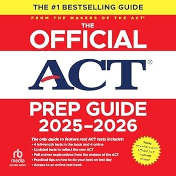 Audio CD The Official ACT Prep Guide 2025-2026: Book + Online Course Book