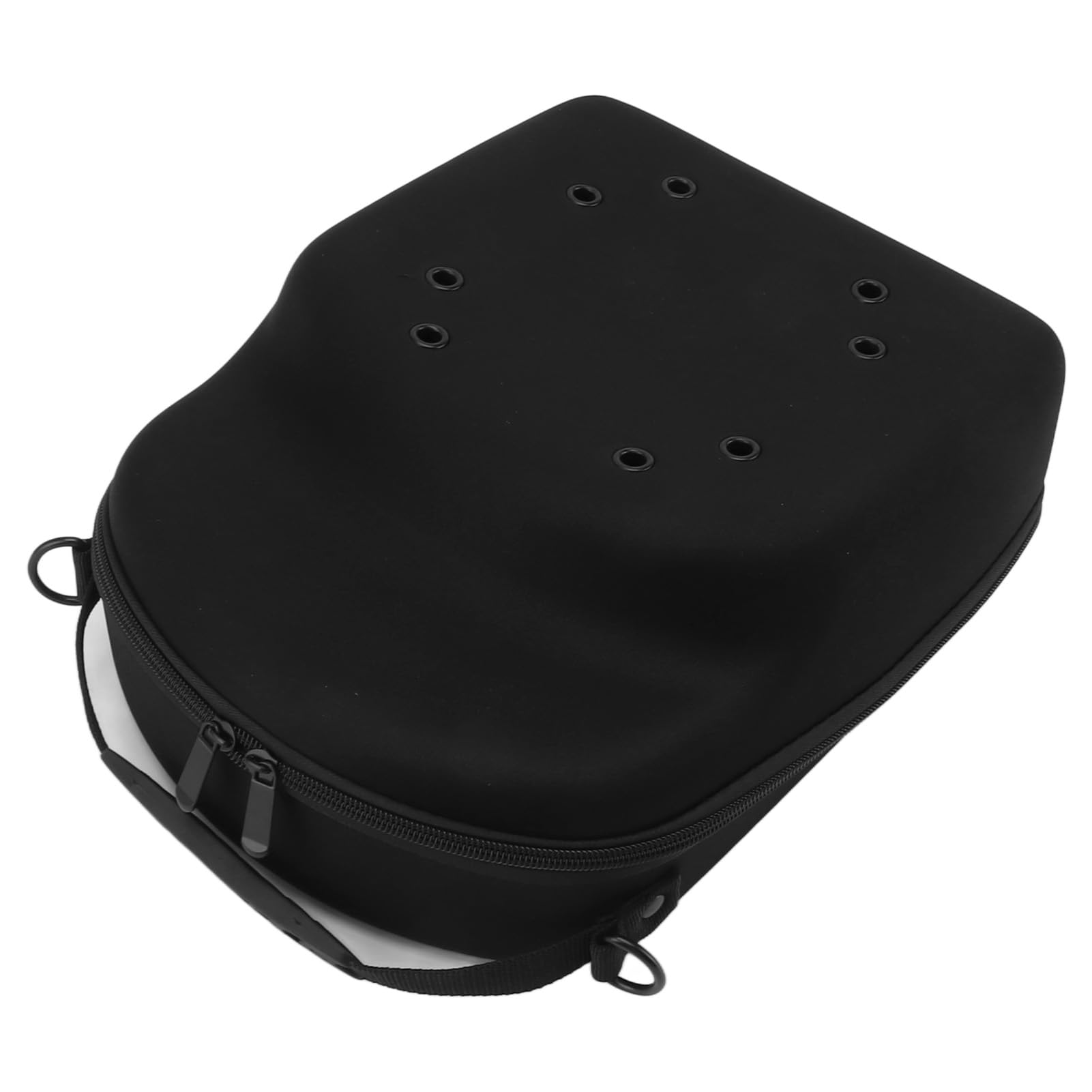Sonew Travel Hard Hat Case for Baseball, EVA Crush Proof Hat Carrier Case with Shoulder Strap, Black Hat Holder Bag, Luggage Container for Men, Women, Girls,