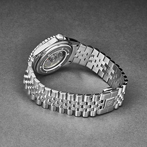 Men's 'Diver' GMT Black Dial Black and Beige Bezel Automatic Watch 17572.22323