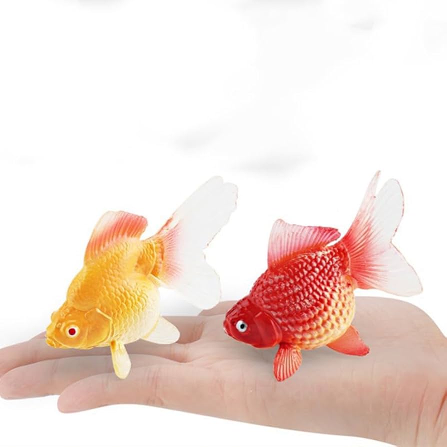 Amazon.co.jp: VICASKY 金魚 模型 フェイク フィギュア 置物