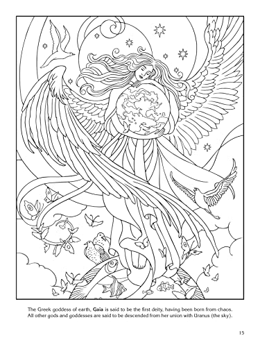 Goddesses Coloring Book: Is God a Geometer?
