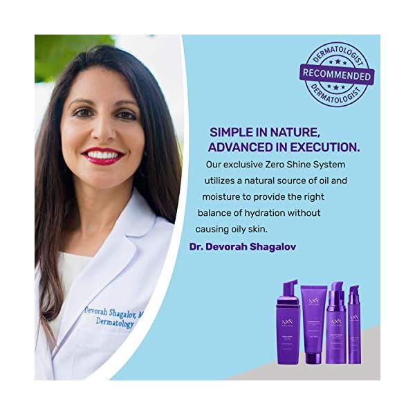 NxN Oil Control System - Set with Kaolin Clay Face Mask, Mattifying Primer, Cleansing Face Wash, & Daily Moisturizer - Oily Skin Sebum Control Kit for Men & Women