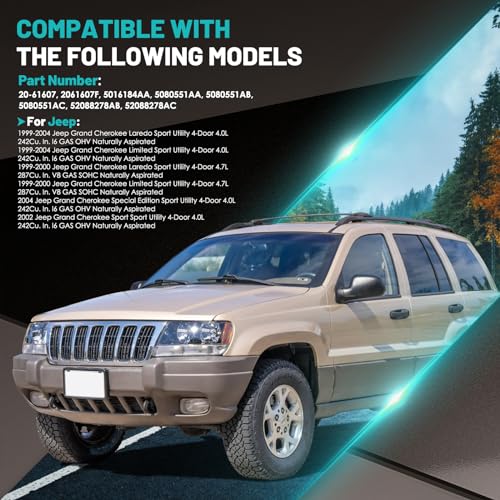 image for Farrme 20-61607 Power Steering Pump with Pulley Reservoir Assembly Fit