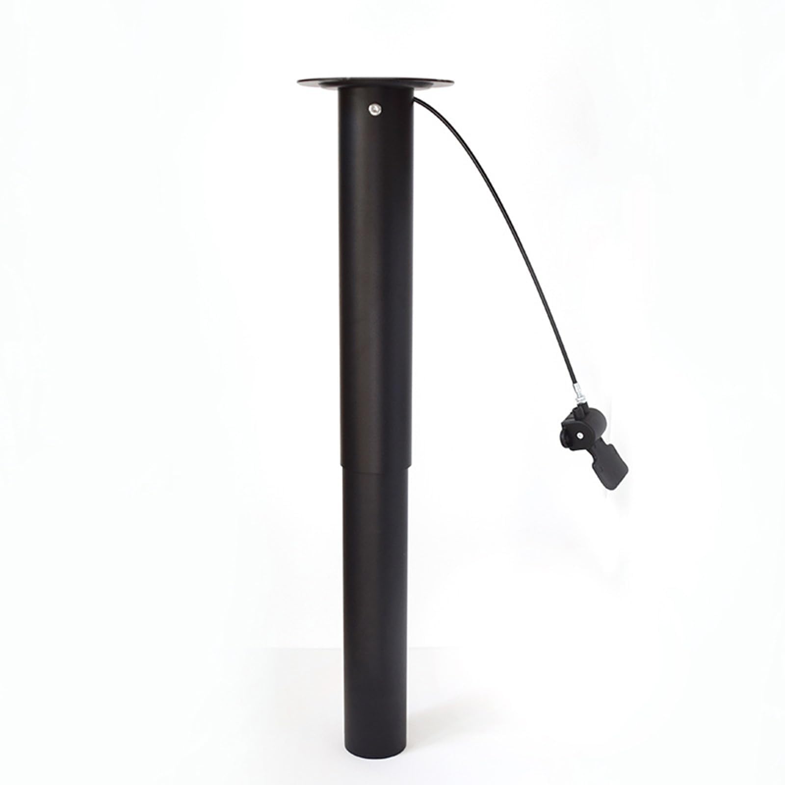 Gamba per Tavolo Pneumatica Regolabile in Altezza, Colonna di Sollevamento Verticale 470-720 Mm con Controller Cablato, Corsa 250 Mm, per Tavoli da Pranzo E Tavoli da Campeggio