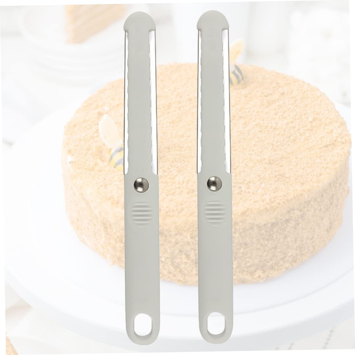 FUNOMOCYA 2Pcs Plastic Cheese Cutter and Butter Slicer Non Slip Handles Convenient Kitchen Gadget for Easy Cheese and Butter Cutting Resistant Design Space Saving Storage