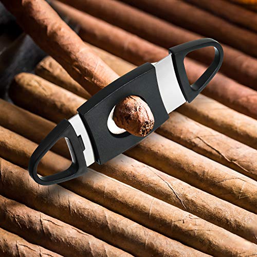 16 Pieces Cutter Black Plastic Guillotine Clippers With Double Blades Accessories (4 Shapes) #TOP1