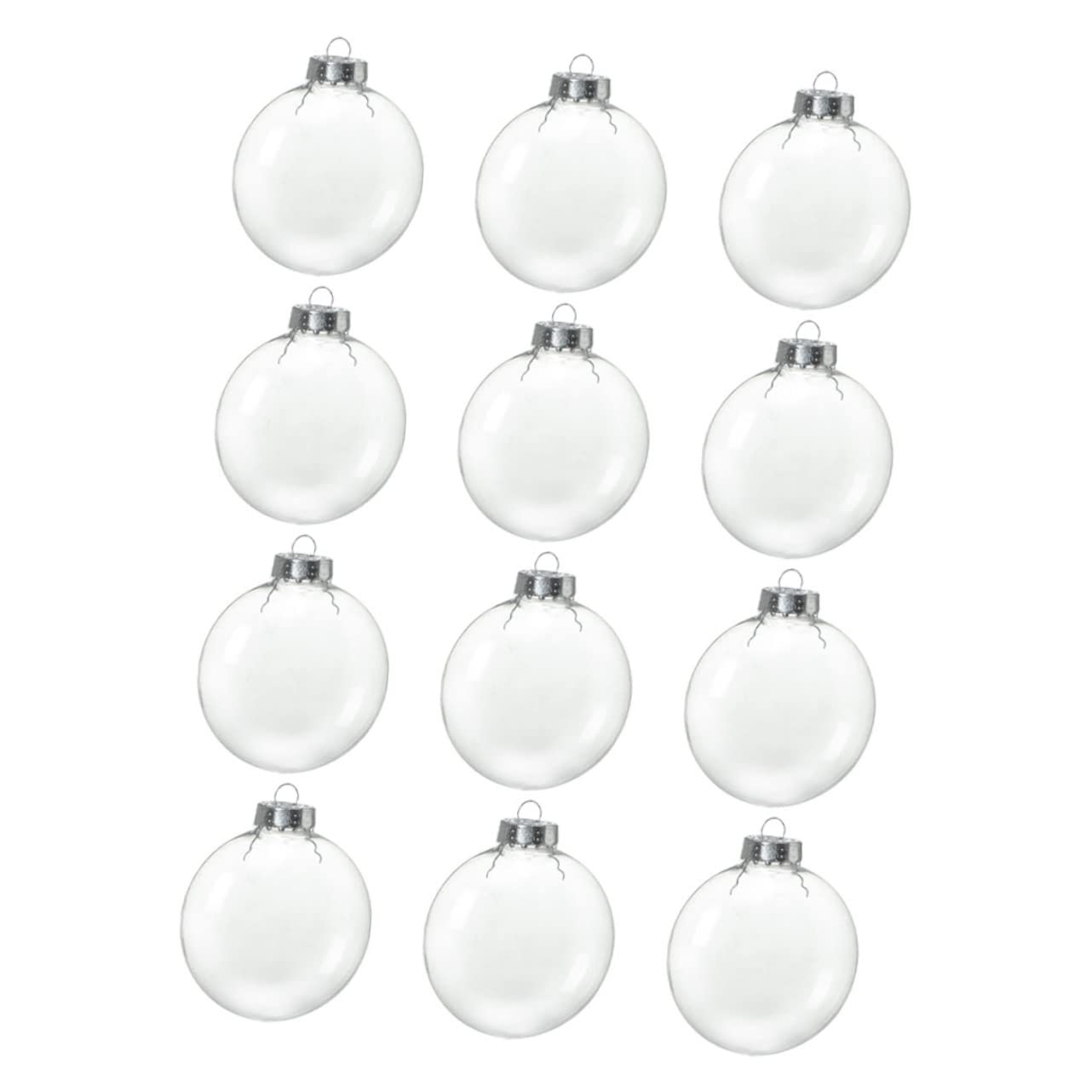 Boules d'ornements à remplir transparentes Cabilock pour loisirs créatifs