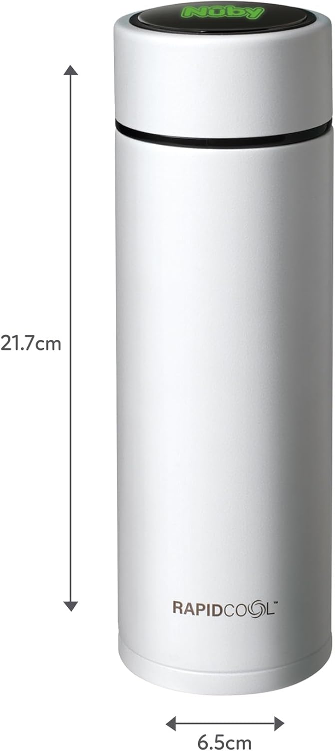 510-zYfS78L._AC_SL1500_ Nuby RapidCool Portable Baby Bottle Maker, Prepare A Formula Feed in Just 2 Minutes, Ideal for Travel Bottles and Night Feeds. Includes Milk Powder Dispenser and Digital Lid. No Filter Needed.