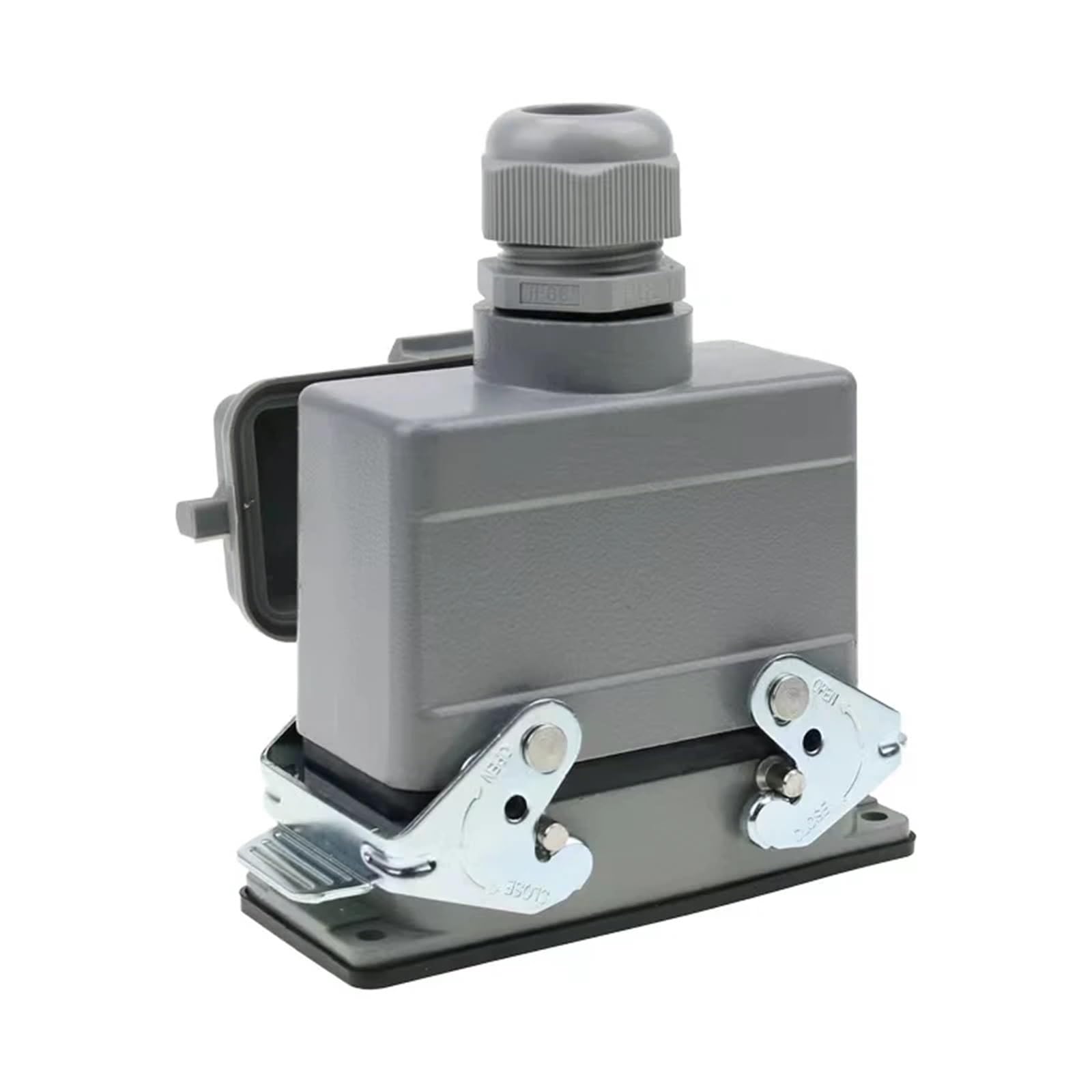 Connecteur rectangulaire robuste HDC-HE-016, 16 broches, prise d'aviation industrielle, 500V, 16a, 1 pièce(16 core top line)