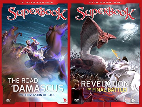 Superbook Season 1 DVD Full Set (13 Episodes) + DVD Holder + In the Beginning Storybook - Image 4