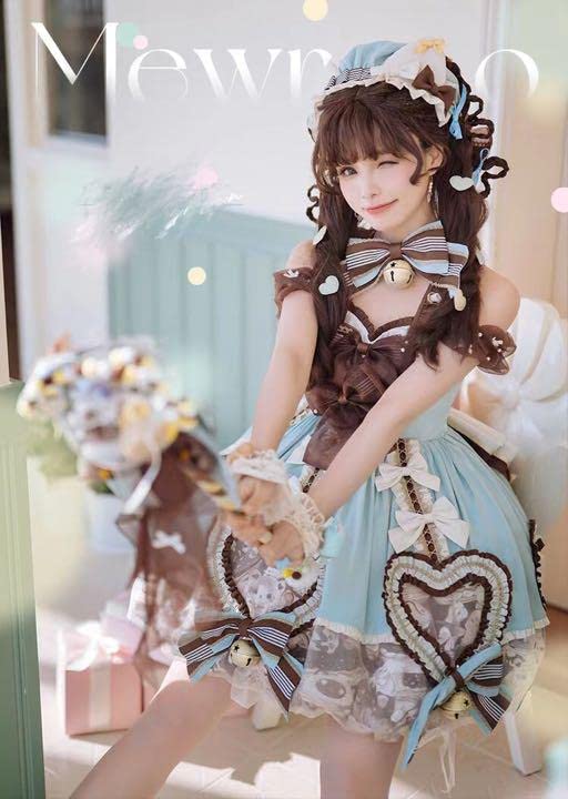 Amazon.co.jp: ジャンパースカート＋帽子＋リボン髪飾りset Mサイズ 
