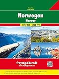  Norwegen, Autoatlas 1:250.000 - 1:400.000 (freytag & berndt Autoatlanten)