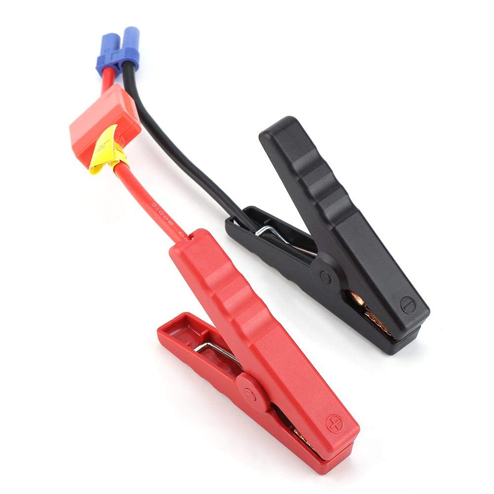 Starthilfe, tragbare 12V Starthilfe Motor Batterieladegerät Kabel Power Bank für Benzinmotor 3.0L(Schwarz)