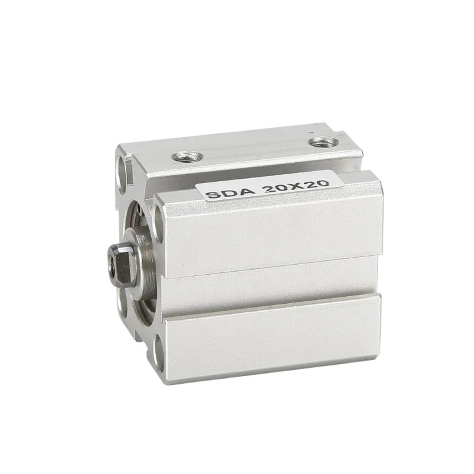 Cylindre pneumatique SDA 20mm filetage femelle pour un guidage précis en espace réduit