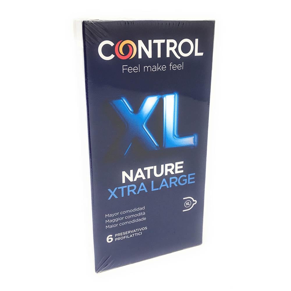 Control Nature - XL Xtra Large Profilattico, 6 Pezzi