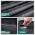 Brosyda Round Patio Furniture Cover, Waterproof Outdoor Table Covers, Windproof Heavy Duty Patio Cover for Outdoor Table & Chair Set, Tear Resistant, 72"DIA x 28"H, Black