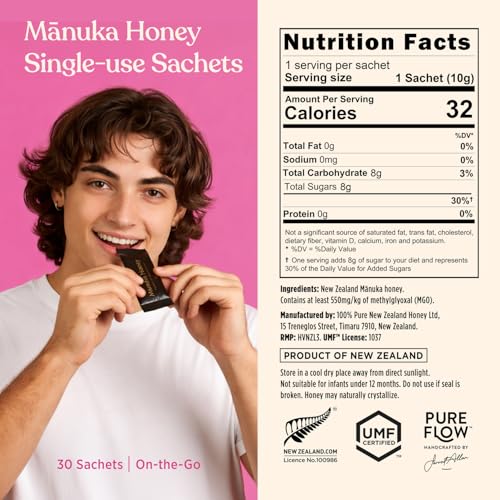 Miel Manuka UMF 15+ Sachets 30x10g Empaque miniatura 2