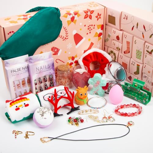 Advent Calendar 2025 Adult Set for Women Christmas Gifts Surprise Box 24 Days of Christmas Advent...