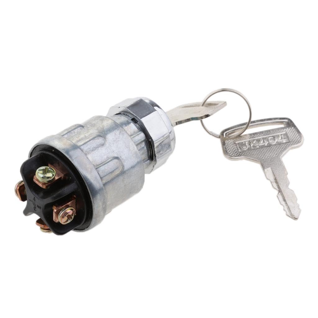 HEAVENGLOW Trade Universal Ignition Cylinder Switch Lock+2 Keys 4-Position For Car Truck-picture-20