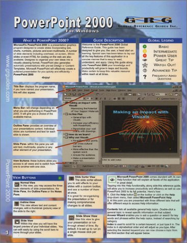 PowerPoint 2000: Quick Reference Guide: Sellers, Drew, Creaghan, Marc ...