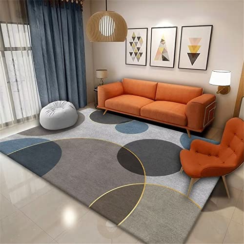Tapis lavable en machine bleu 40x60cm durable et résistant - 2