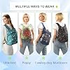 BeeGreen Ultra Lightweight Backpack Waterproof for Women Men Simple Modern Backpacks for Travel, Shopping & Daily Use Foldable Pocket-Sized Back Pack Wide Straps Back Packs Flamingo
