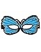 Produktbild Dreamy Dress-Ups 50755 Mask, Stoffmaske, Blue Butterfly, Schmetterling blau