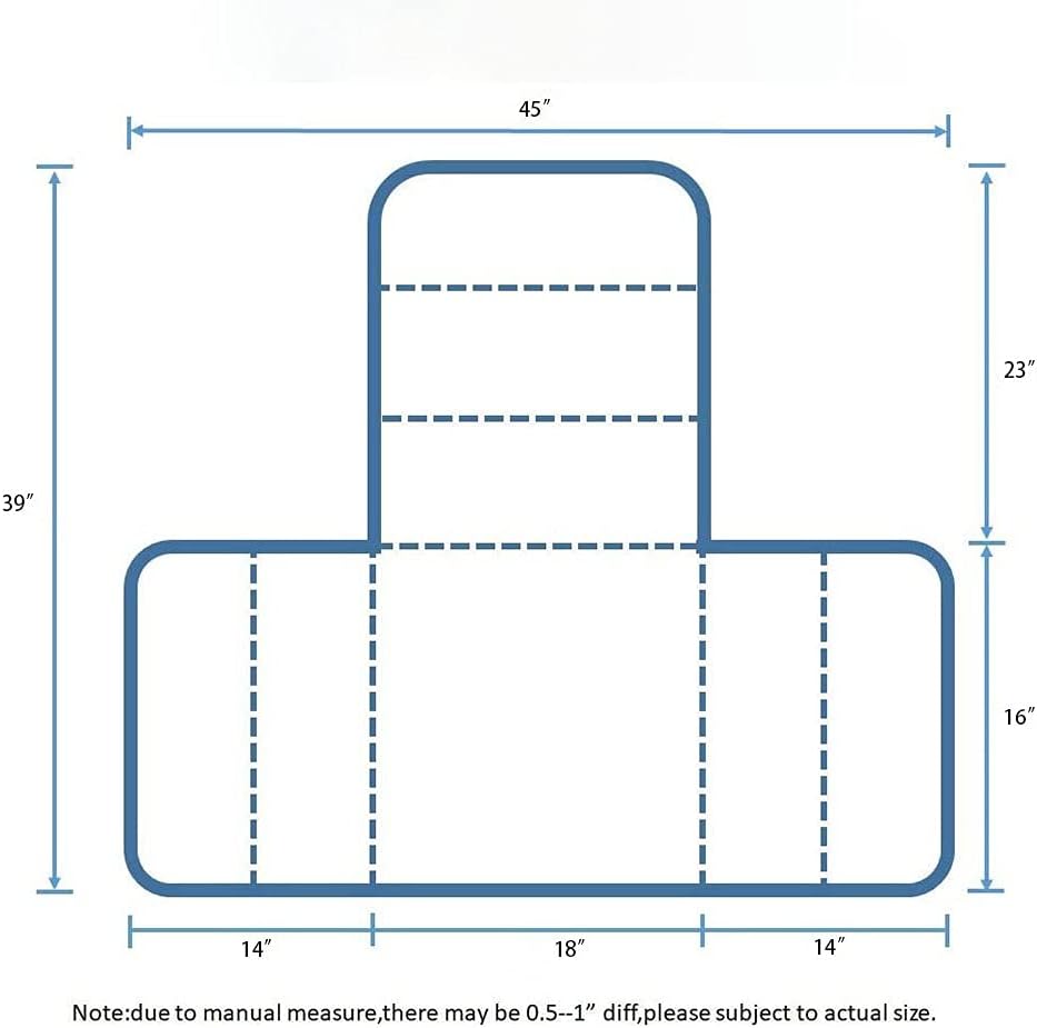LuiYninhuoJin Thickened Wheelchair Cushion, Wheelchair Cushion, Wheelchair Anti-Decubitus Cushion, Breathable and Comfortable (Color : Red) : Health & Household