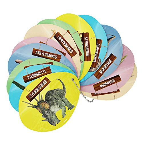 Dan&Darci Jumbo Dino Easter Egg - Unearth 12 Unique Large Surprise Dinosaurs in One Giant Filled Egg -Easter Gifts for Kids - Discover Dinosaur Archaeology Science STEM Crafts Gifts for Boys & Girls