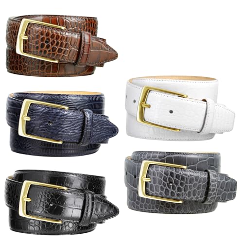 Joseph Gold Buckle Dress Belt