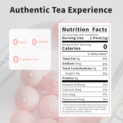 QIRIYUANYE -Grapefruit Green Tea-Instant Tea Powder - Iced Tea - No Sugar Added -12 cups