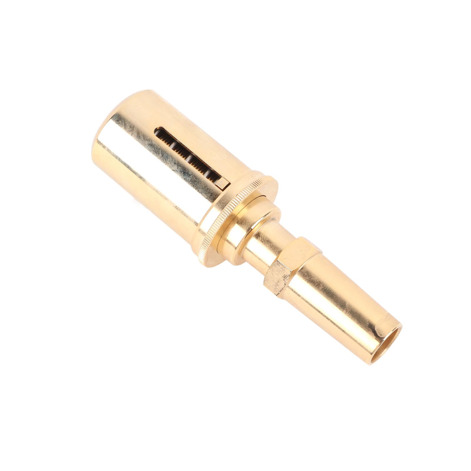 Valvola a pressione del trombone Accessorio per strumenti a fiato per la forza della bocca in ottone per i giocatori professionisti e studente (Oro)