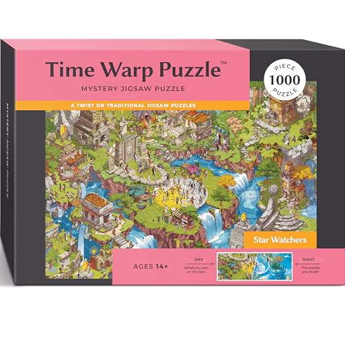 Image of Time Warp Puzzle - Star Watchers - 1000 Piece Jigsaw Puzzle for Adults