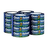 Duck Clean Release Blue Painter's Tape 1.5-Inch (1.41-Inch x 60-Yard), 16 Rolls, 960 Total Yards, 284373
