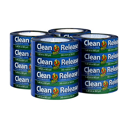 Ruban adhésif pour peintre bleu masquage Canard Clean Release 1,5cm x 60m 16 rouleaux