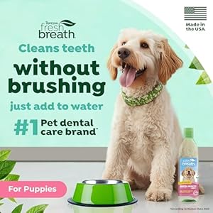 TropiClean-Fresh-Breath-for-Puppy-Breath-Breath-Freshener-Puppy-Dental-Care-Made-Easy-Puppy-Mouthwash-Made-in-the-USA-16-oz - Cucciolini Doodles   TropiClean-Fresh-Breath-for-Puppy-Breath-Breath-Freshener-Puppy-Dental-Care-Made-Easy-Puppy-Mouthwash-Made-in-the-USA-16-oz