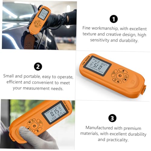 Medidor Digital Portátil de Espesor de Pintura para Autos miniatura 5