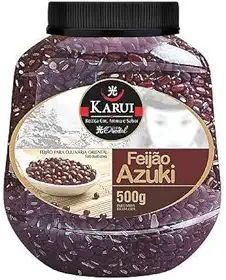 Karui Feijão Azuki, 500g, Grãos para Culinária Oriental