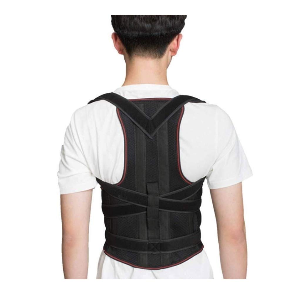 Rückenbandage, Haltungsschutz, Anti-Buckelrücken, verstellbar, atmungsaktiv, für den oberen Rücken, Schulterhaltung, bietet Schmerzlinderung von Nacken, Rücken und Schulter