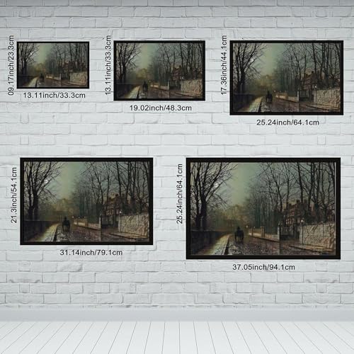 Impression sur toile decoration murale John Atkinson Grimshaw - 2