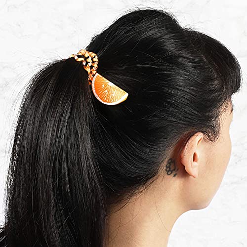 Telephone-Cord-Hair-Ties-Fruit-Hair-Accessories-4-Pack
