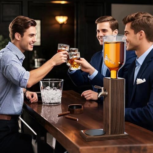 Ash Wood Whiskey Liquor Dispenser 46 Product Image